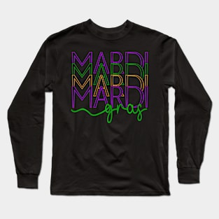 Mardi Gras Festival New for Women Long Sleeve T-Shirt